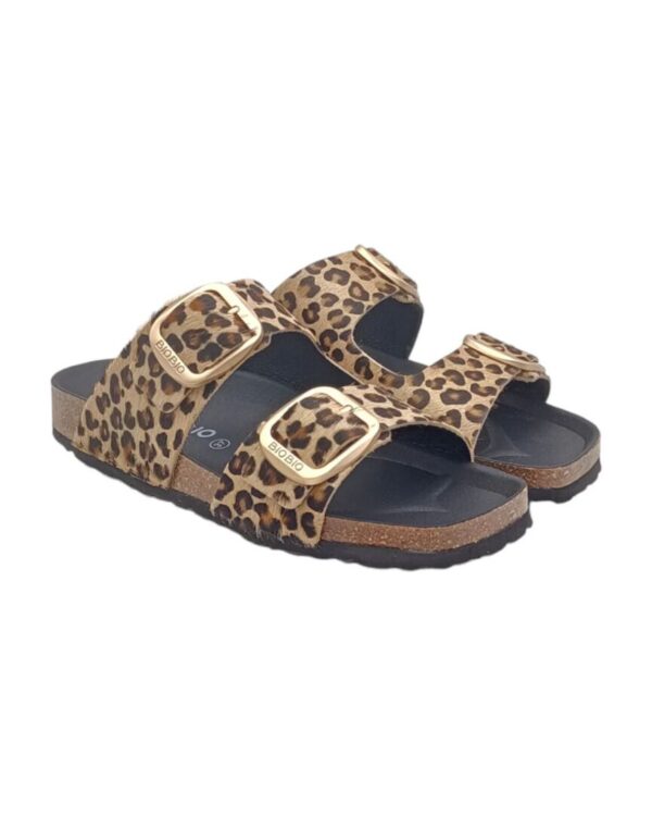Ciabatta Donna BIO 241-780483-29 KAROL LEOPARDO