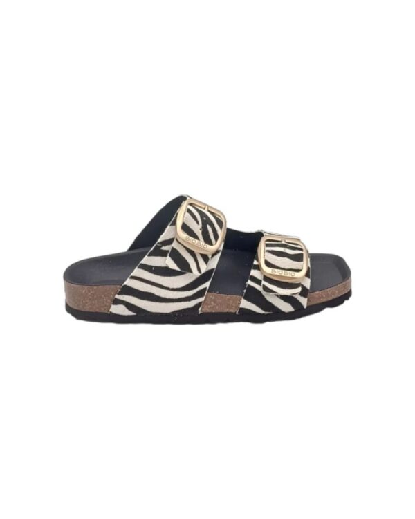 Ciabatta donna BIO 241-780483-30 KAROL ZEBRA