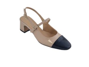 Chanel VIRGINIA COLLECTION ART. 571005 Vernice Nero-Burro