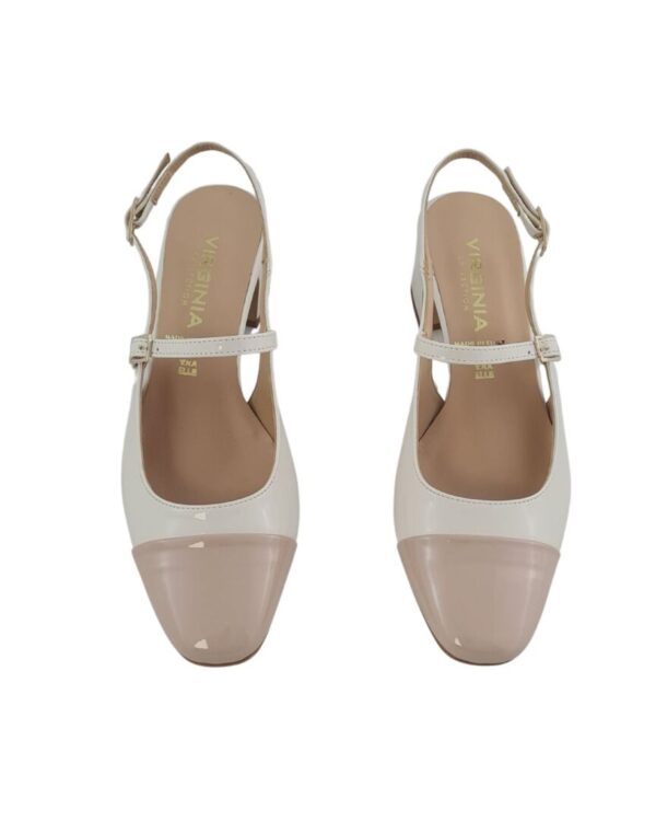 Chanel VIRGINIA COLLECTION ART. 571005 Vernice Nude-Burro - immagine 5