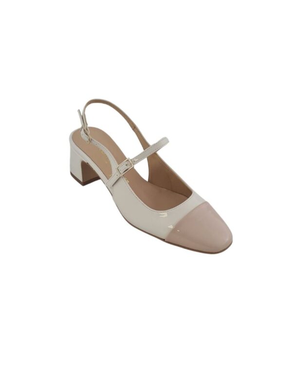 Chanel VIRGINIA COLLECTION ART. 571005 Vernice Nude-Burro