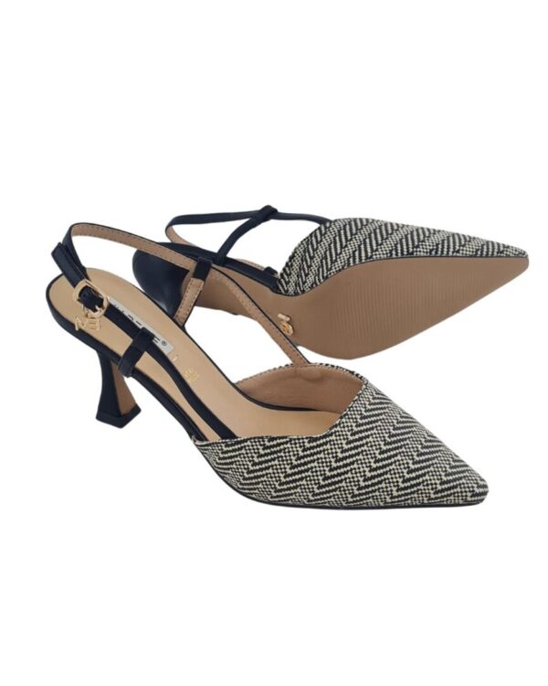 Chanel Miabelle Rafia+Liz Nero art. MB45 - immagine 5