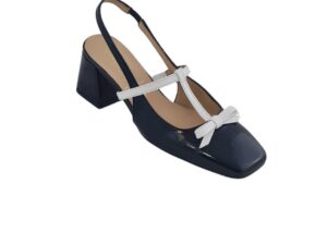 Decolletè VIRGINIA COLLECTION ART. 442712 Vernice Nero-Bianco