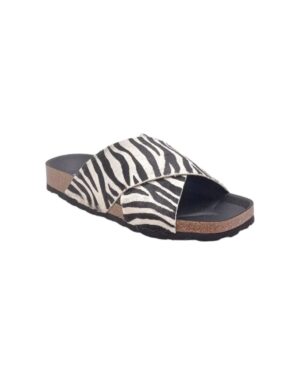 Ciabatta Donna BIO 241-73674-17 KALIM ZEBRA/PIEL POTRO