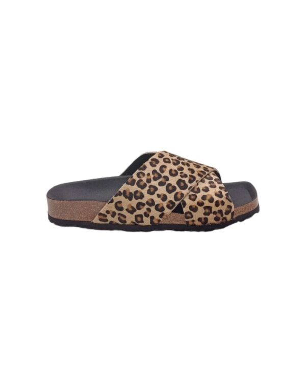 Ciabatta Donna BIO 241-73674-25 KALIM LEOPARDO
