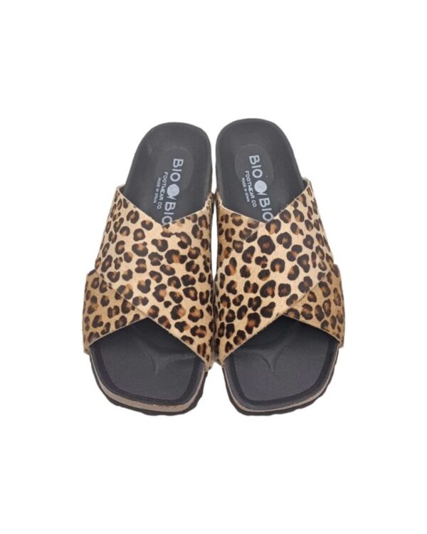 Ciabatta Donna BIO 241-73674-25 KALIM LEOPARDO
