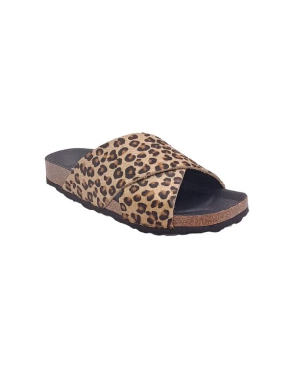 Ciabatta Donna BIO 241-73674-25 KALIM LEOPARDO