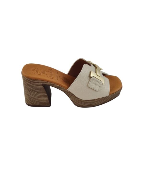 Sandalo con Zeppa Oh My Sandals 5635 Bianco - immagine 5