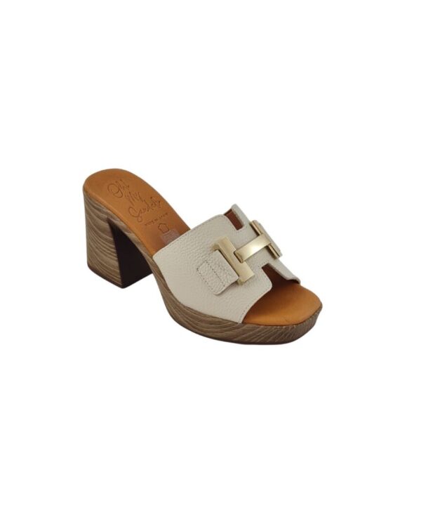 Sandalo con Zeppa Oh My Sandals 5635 Bianco