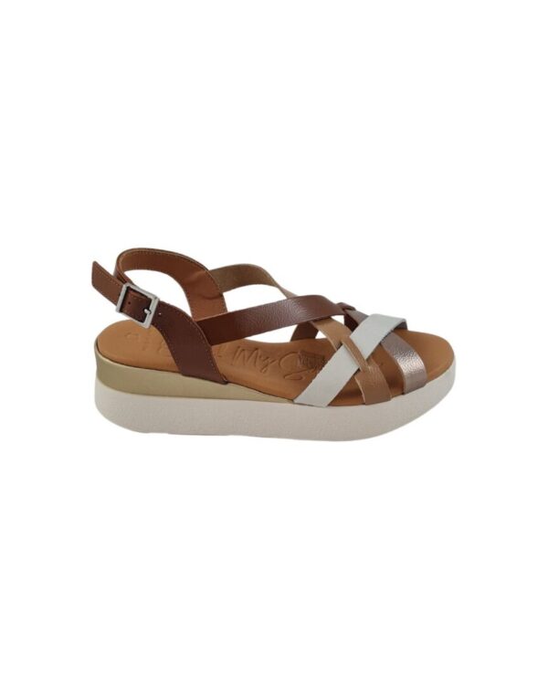 Sandalo da donna Oh My Sandals 5670 Roble - immagine 5