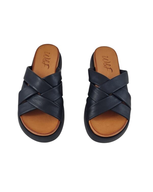 Sandalo donna Walk & Fly Nero K2-A5