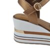 Sandali Donna Serena 155560DP Cuoio / Bronzo