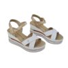 Sandali Donna Serena 155560DP Bianco/Platino