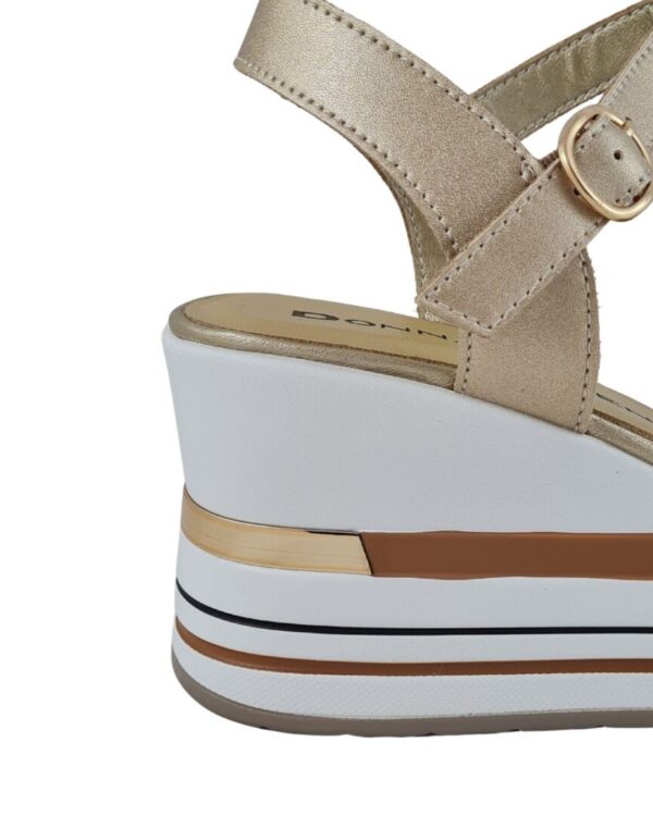 Sandali Donna Serena 155560DP Bianco/Platino