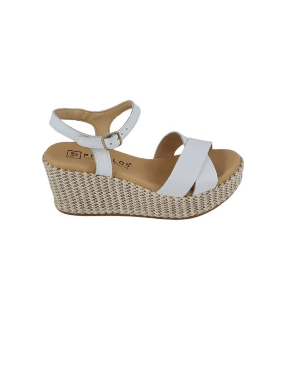 Sandalo donna Pitillos 10572 Bianco - immagine 2