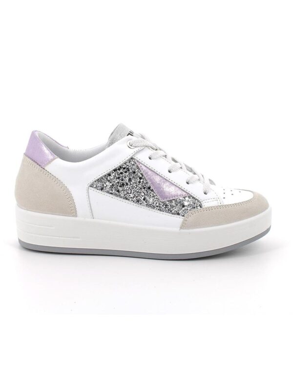 Sneakers Igi&Co da donna bianco con lacci