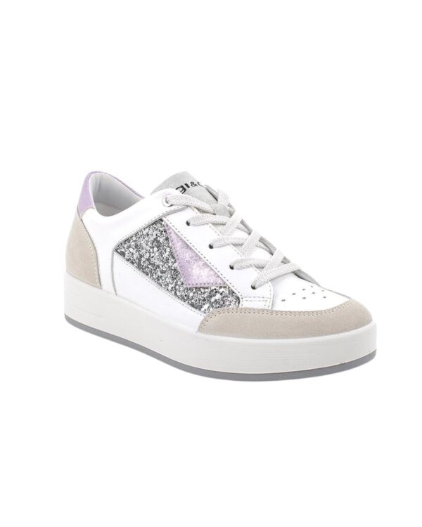 Sneakers Igi&Co da donna bianco con lacci