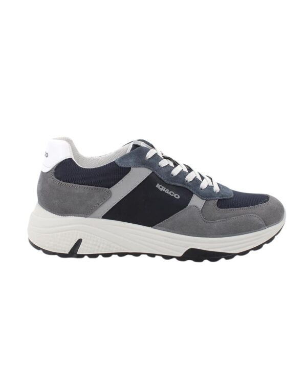 Sneakers Igi&Co da uomo blu con lacci