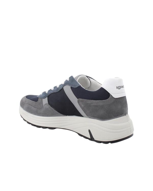 Sneakers Igi&Co da uomo blu con lacci