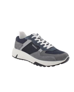 Sneakers Igi&Co da uomo blu con lacci