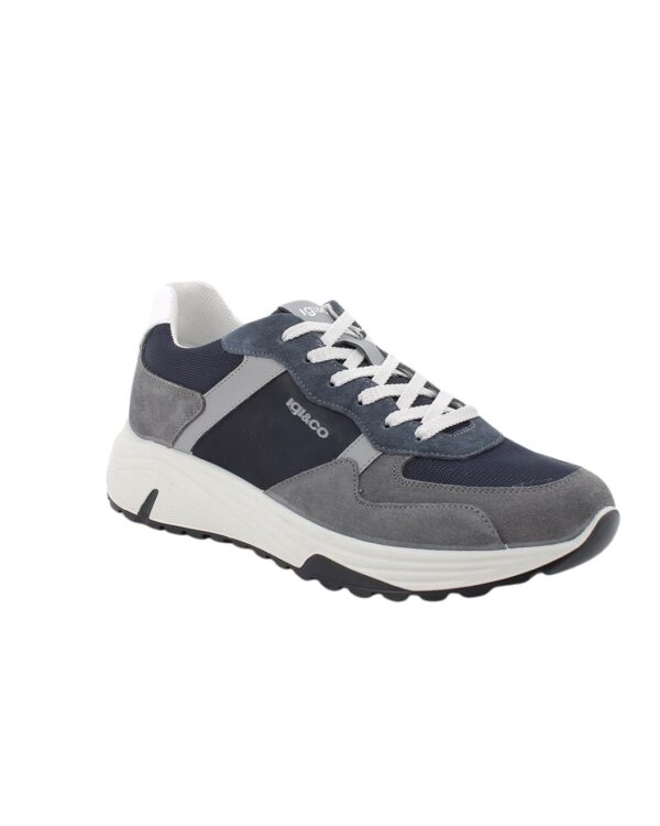 Sneakers Igi&Co da uomo blu con lacci