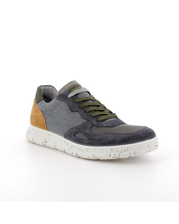 Sneakers Igi&Co da uomo grigio e verde con lacci