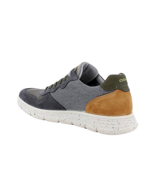 Sneakers Igi&Co da uomo grigio e verde con lacci